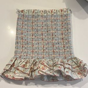 Petersyn Smocked Mini Skirt